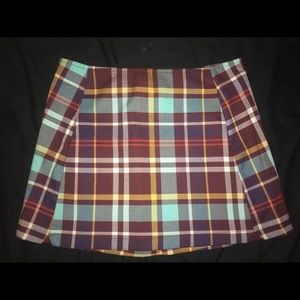 Urban Outfitters Multi-Coloured Plaid Skirt